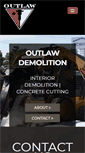 Mobile Screenshot of outlawdemo.com